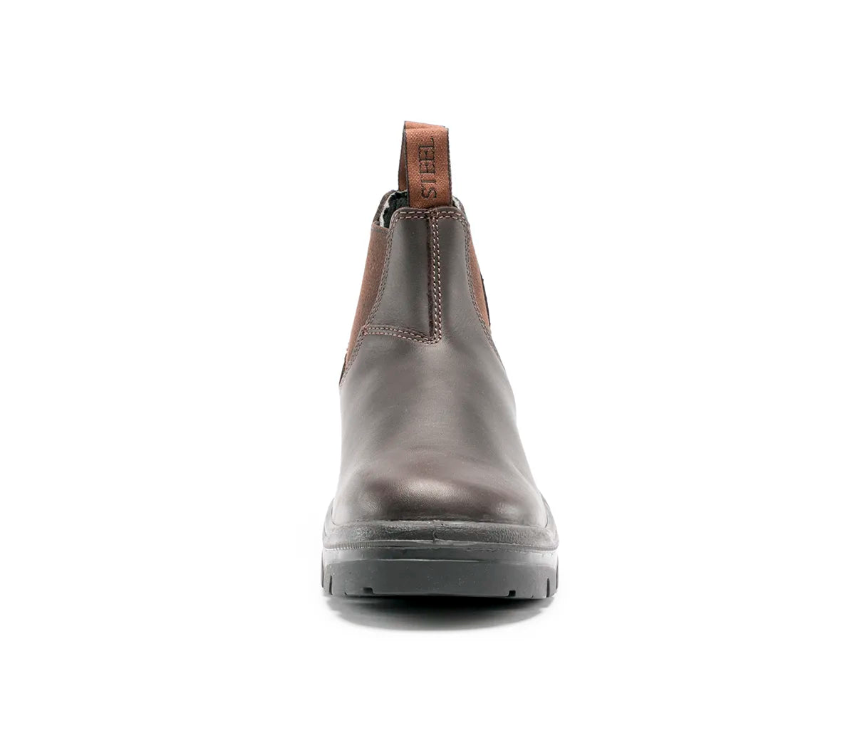 STEEL BLUE MENS HOBART ELASTIC SIDED WORK BOOT