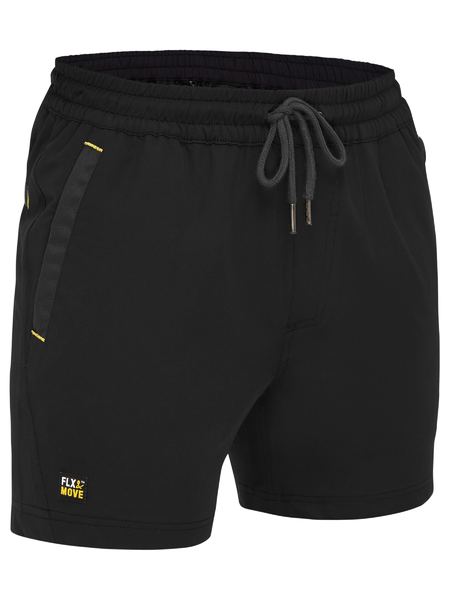 BISLEY FLX & MOVE™ 4-WAY STRETCH ELASTIC WAIST SHORT