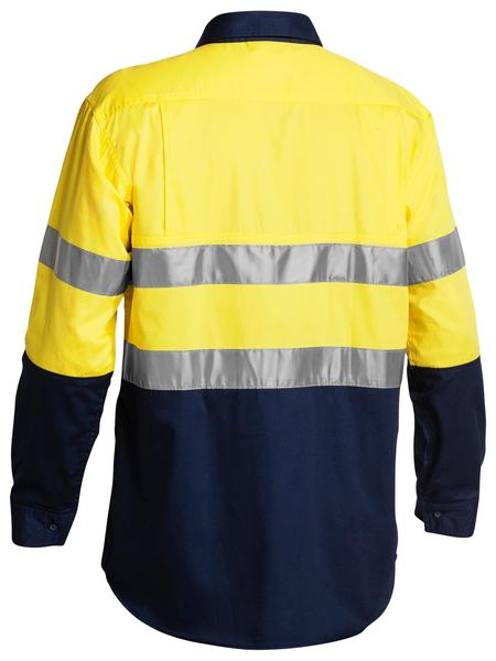 BISLEY TAPED HI VIS COOL LIGHTWEIGHT SHIRT