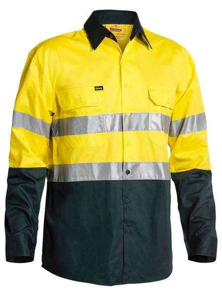 BISLEY TAPED HI VIS COOL LIGHTWEIGHT SHIRT