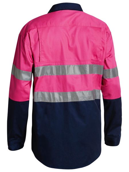 BISLEY TAPED HI VIS COOL LIGHTWEIGHT SHIRT