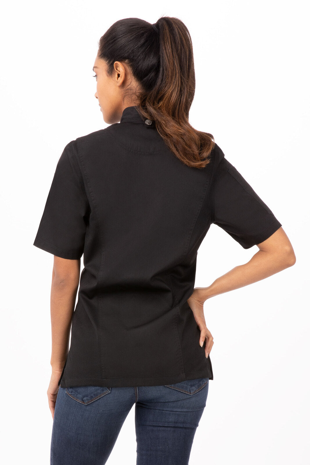 SPRINGFIELD LADIES ZIPPER CHEF JACKET