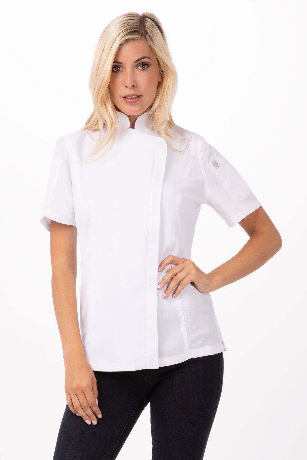 SPRINGFIELD LADIES ZIPPER CHEF JACKET