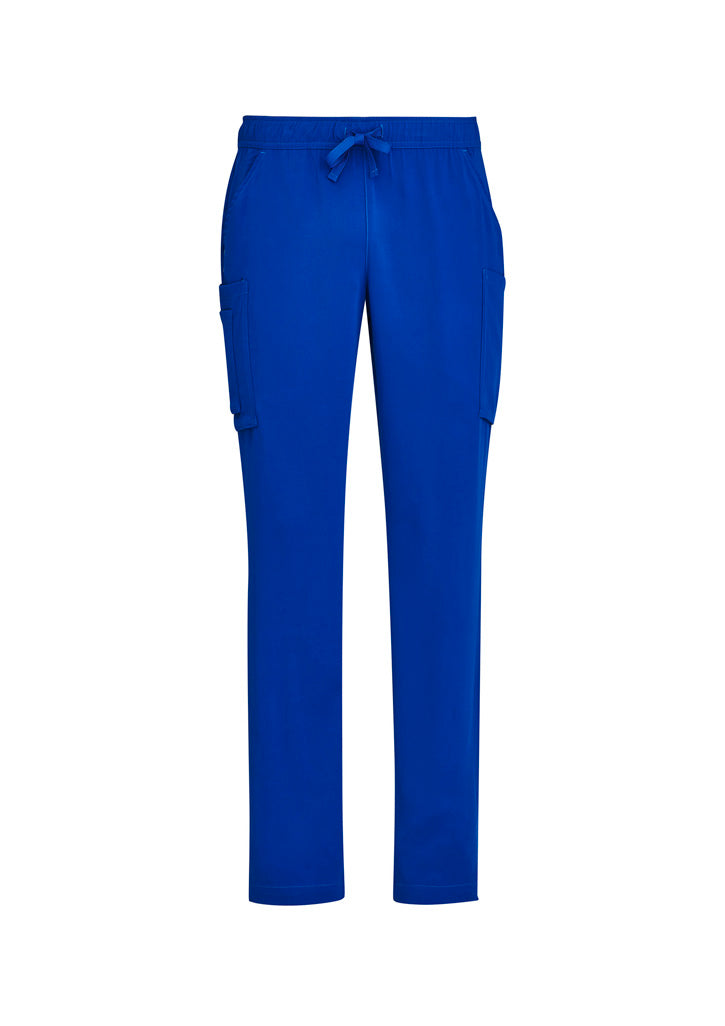 biz-care-avery-mens-straight-leg-electric-blue-scrubs-front-view