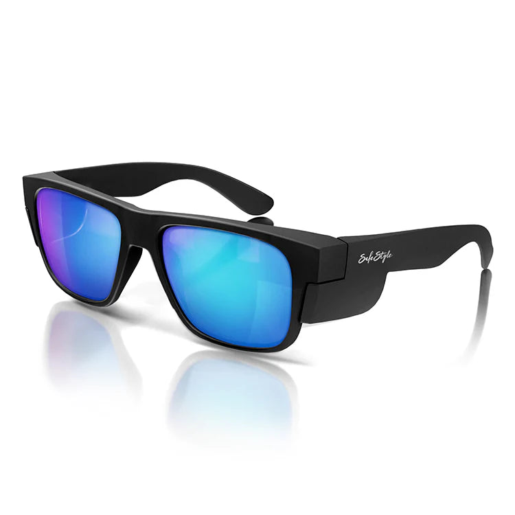 SAFESTYLE FUSIONS MIRRORS POLARISED LENS SAFETY GLASSES