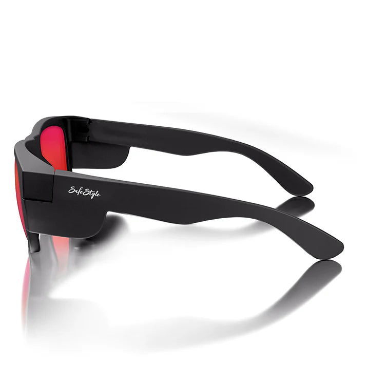 SAFESTYLE FUSIONS MIRRORS POLARISED LENS SAFETY GLASSES