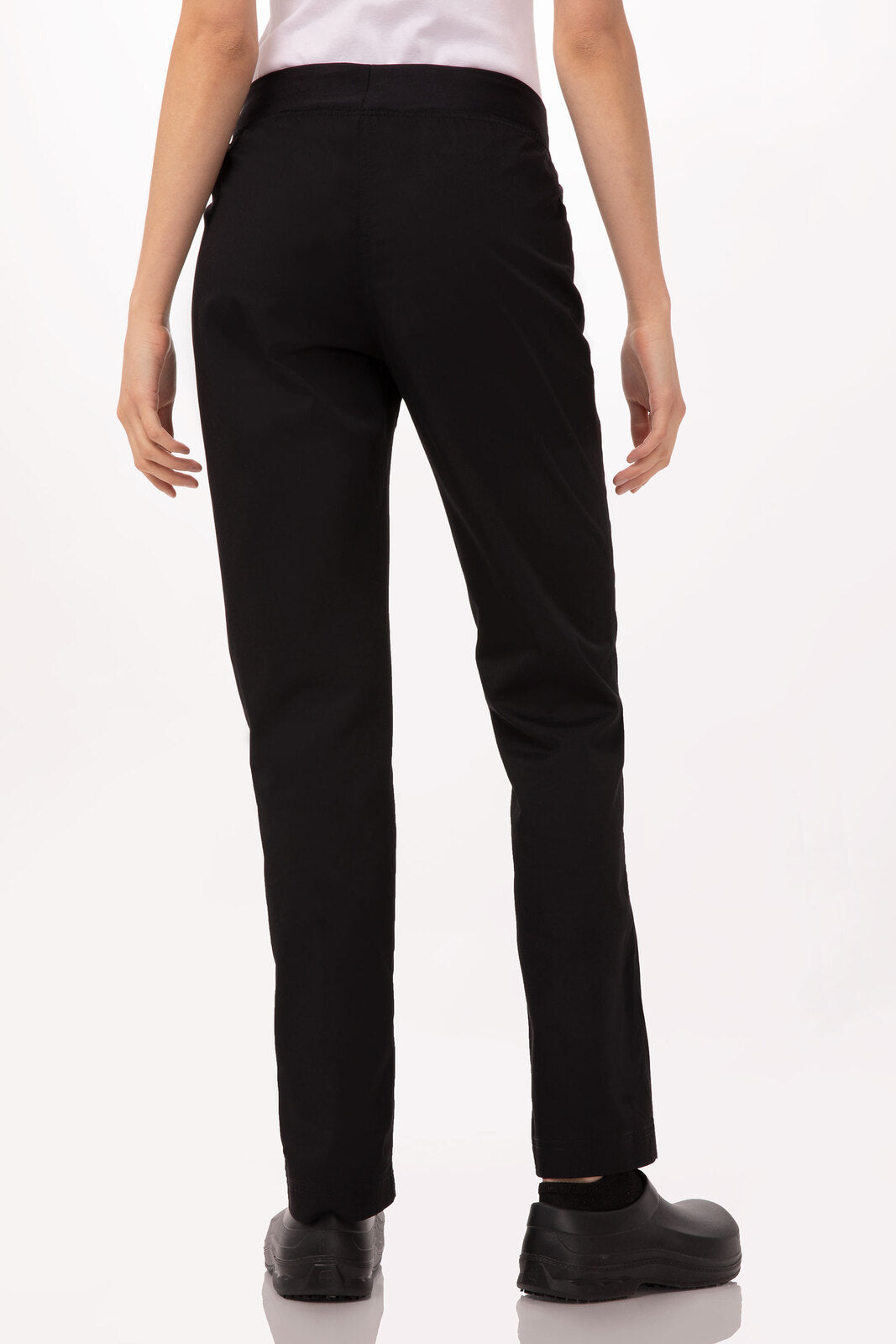 Chef Works Womens Slim Chef Pants back view
