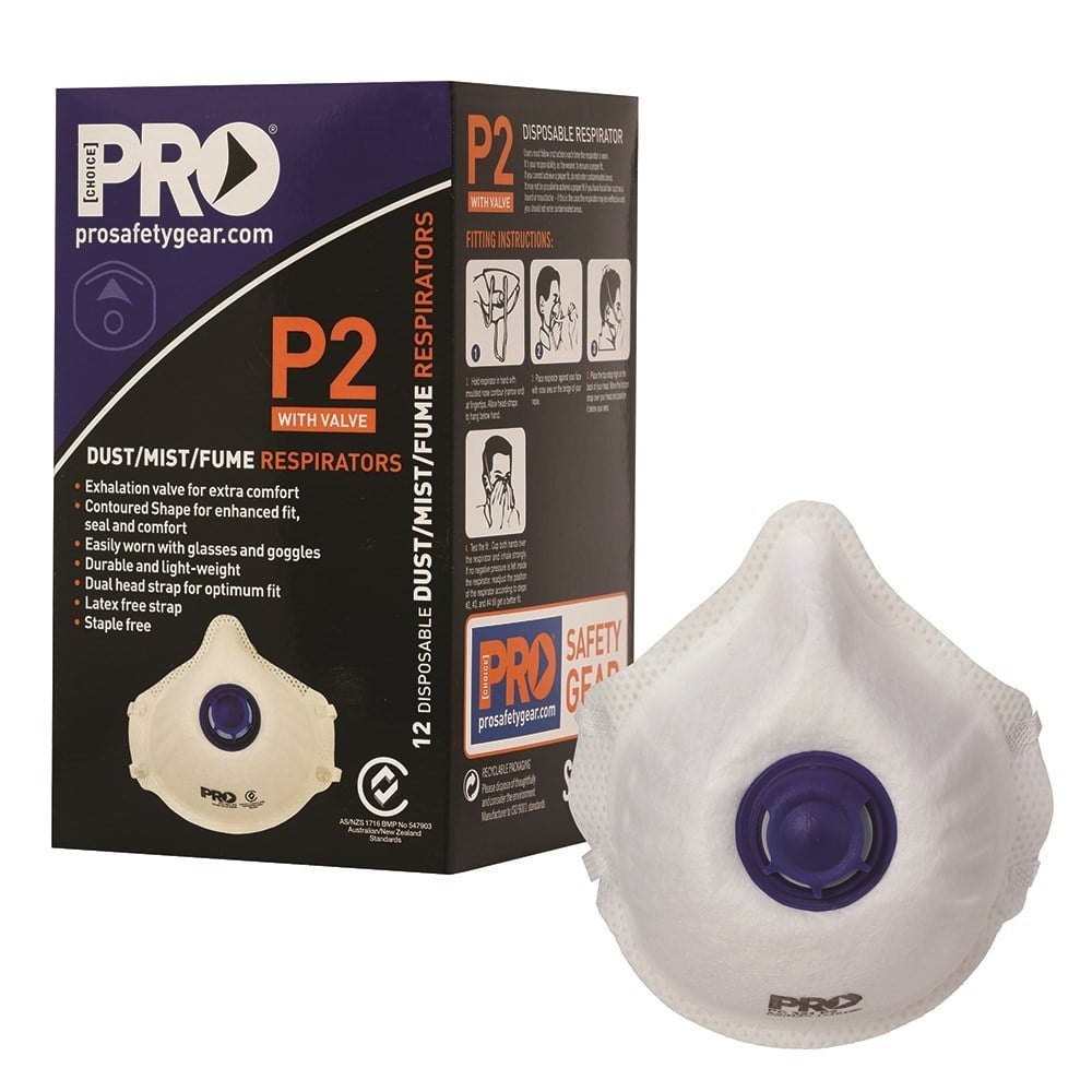 PRO CHOICE P2 REPIRATOR + VALVE