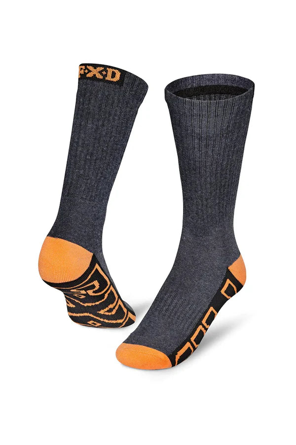 FXD SK.1 JERSEY KNIT WORK SOCKS 5 PACK