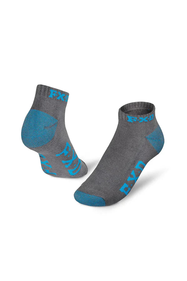 FXD-ankle-work-socks-5-pack-grey-cyan