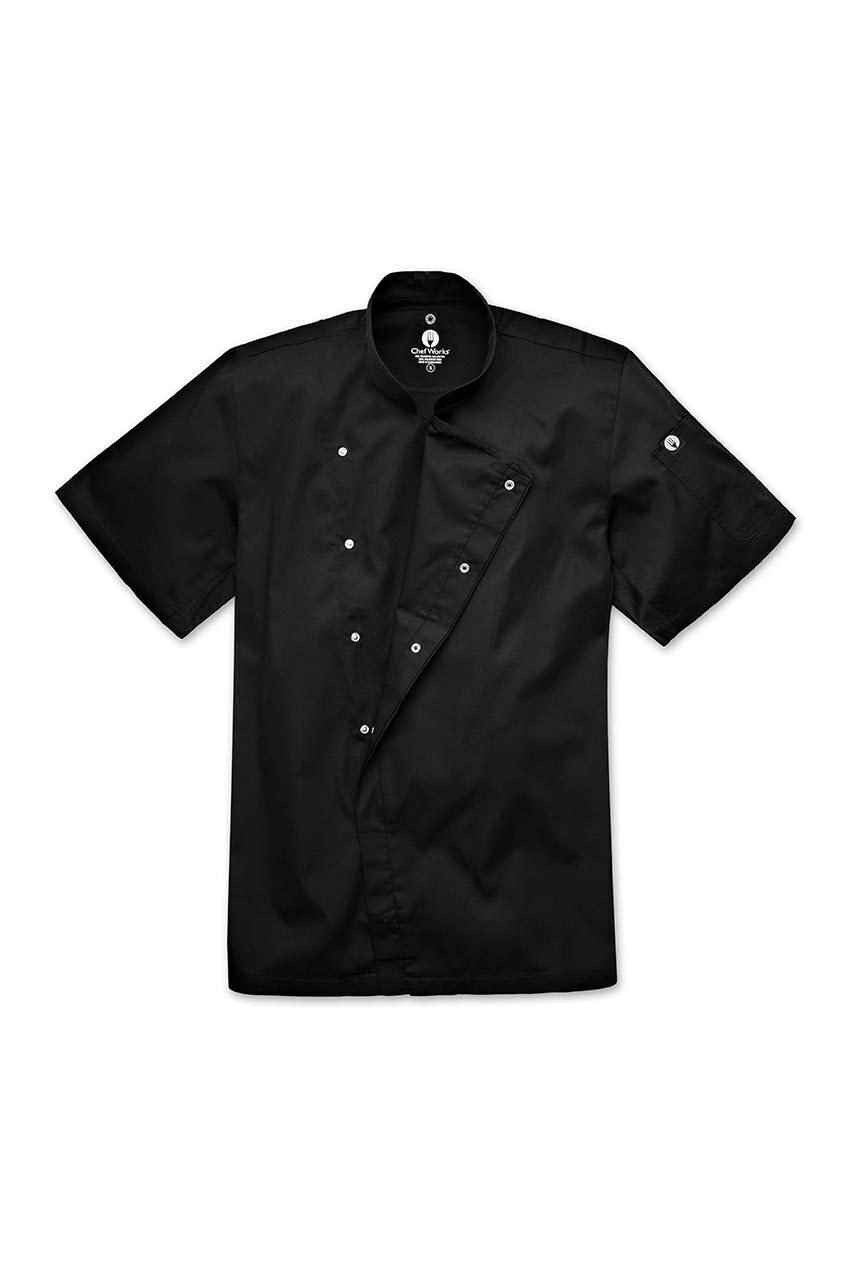 CHEFWORKS CANNES PRESS STUD CHEF JACKET