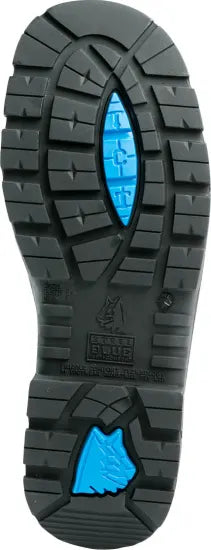 STEEL BLUE MENS HOBART ELASTIC SIDED WORK BOOT