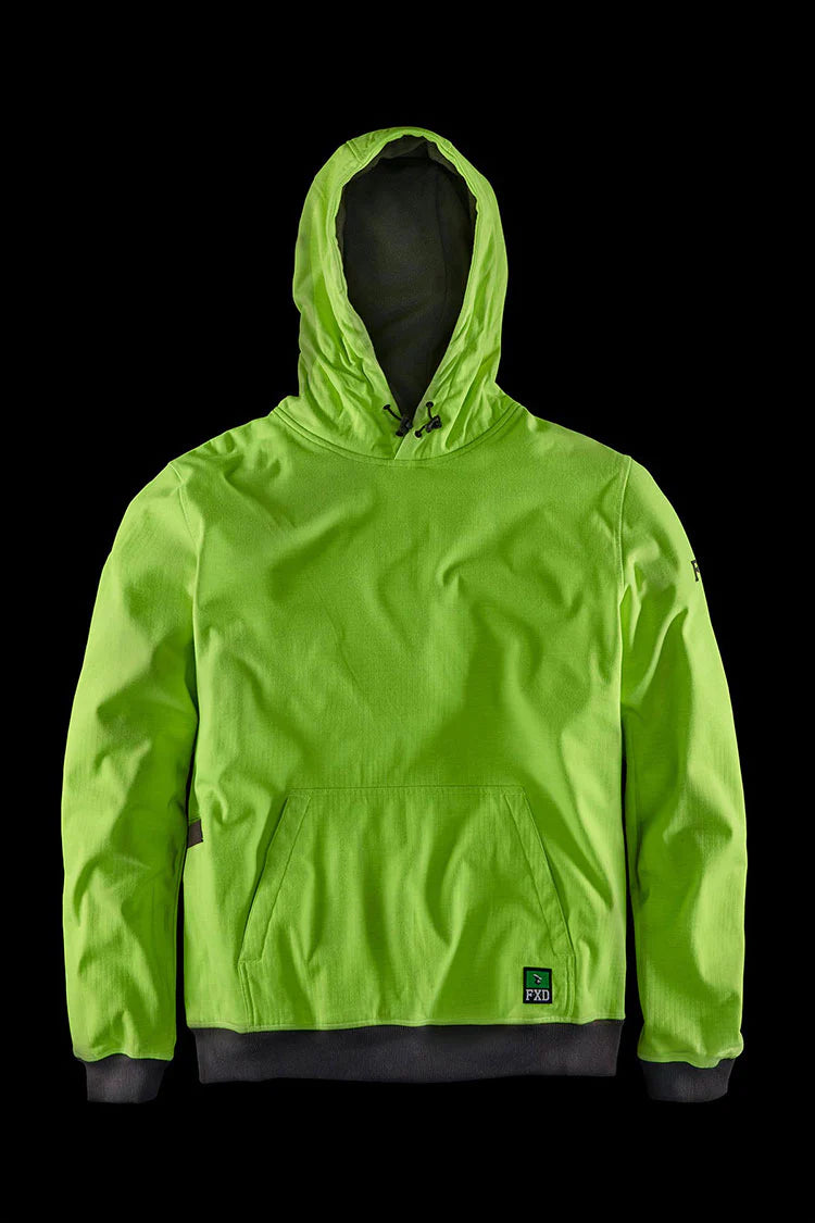 FXD WF.1 HI VIS - BONDED MEMBRANE FLEECE HOODIE