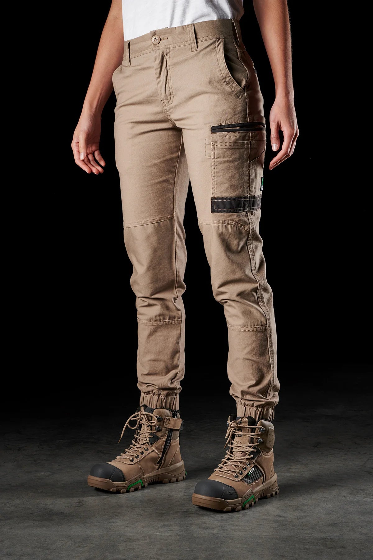 FXD WP.4W WOMENS CUFFED STRETCH WORK PANTS