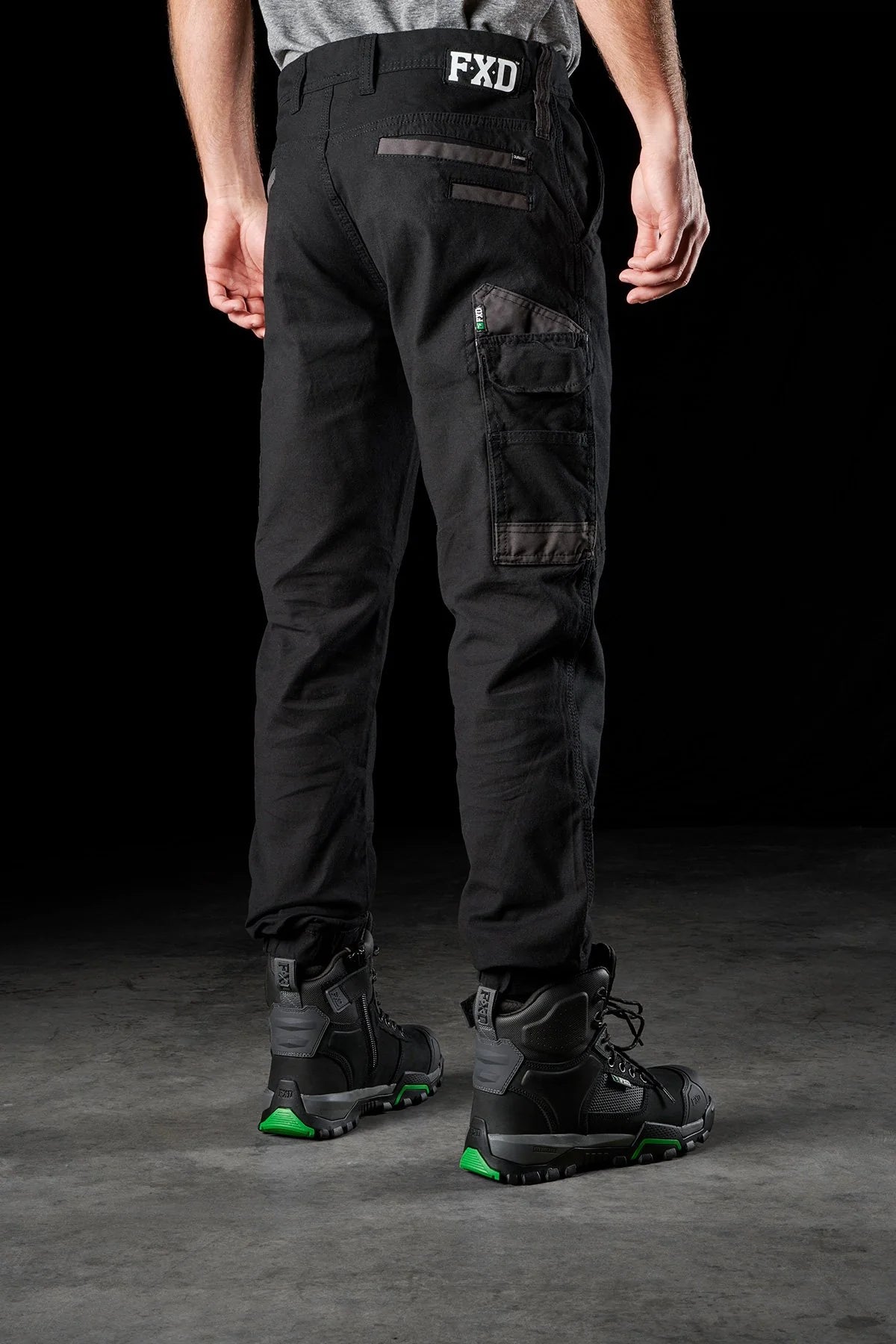 fxd-wp-4-cuffed-stretch-work-pant-in-black-back-view