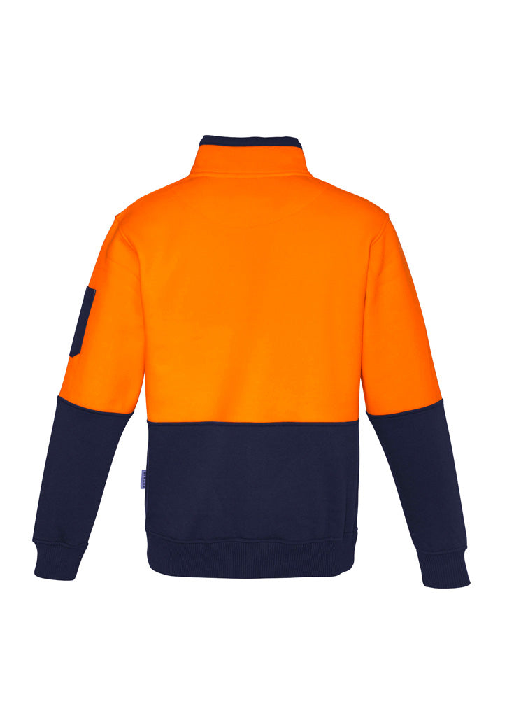 SYZMIK UNISEX HI VIS 1/4 ZIP PULLOVER