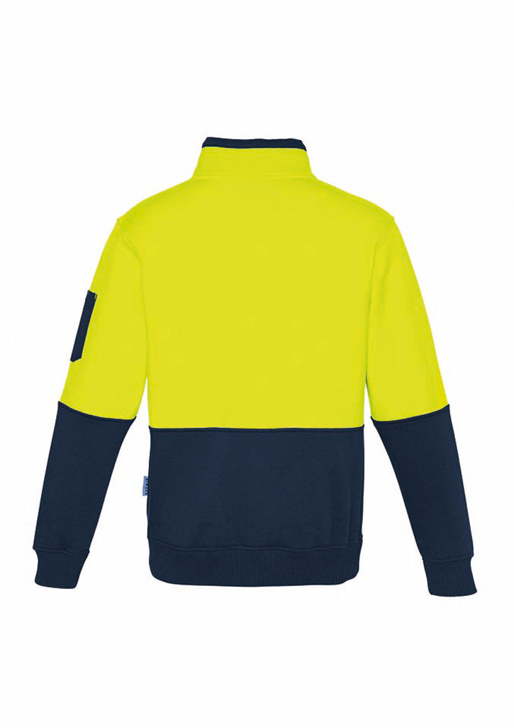 SYZMIK UNISEX HI VIS 1/4 ZIP PULLOVER