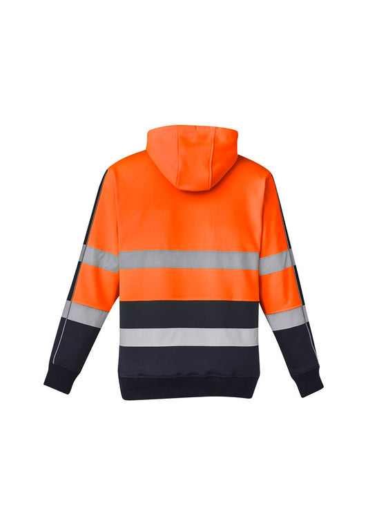 SYZMIK UNISEX HI VIS STRETCH TAPED HOODIE