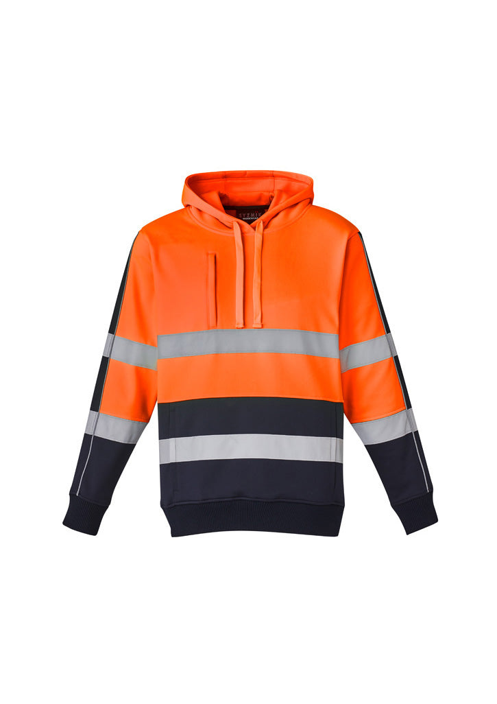 SYZMIK UNISEX HI VIS STRETCH TAPED HOODIE