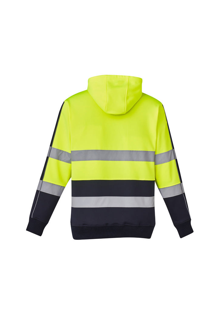 SYZMIK UNISEX HI VIS STRETCH TAPED HOODIE