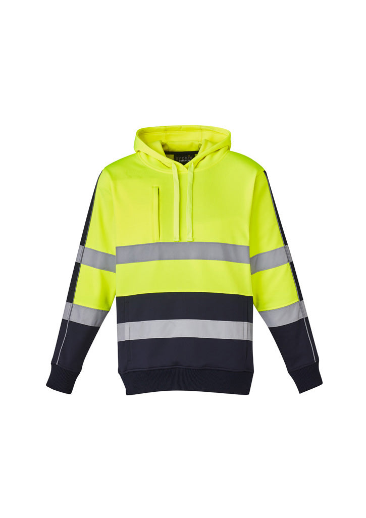 SYZMIK UNISEX HI VIS STRETCH TAPED HOODIE