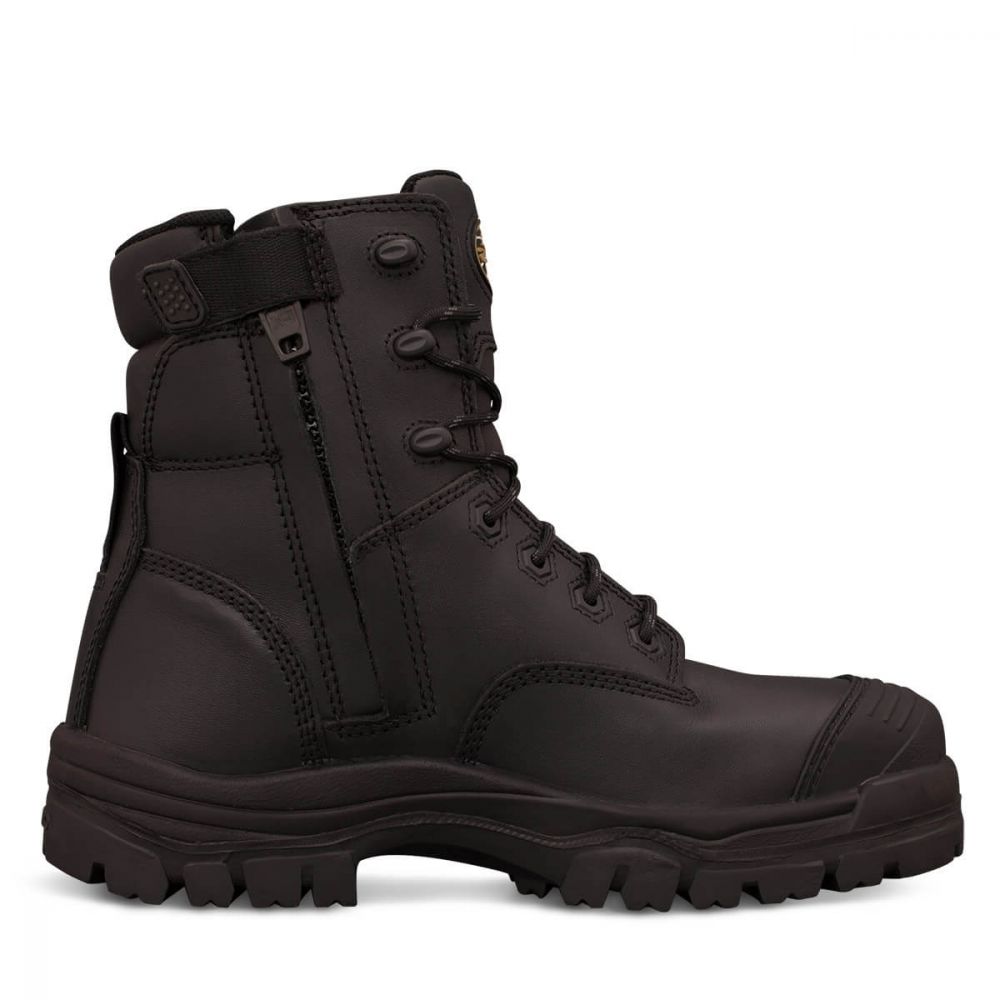 Oliver-zip-side-boot-black-left-view