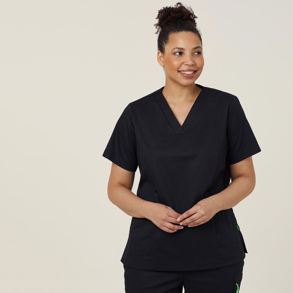 NNT NEXT-GEN ANTIBACTERIAL ACTIVE FLORENCE SCRUB TOP