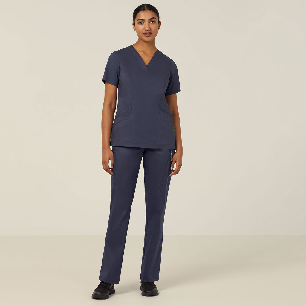 NNT NEXT-GEN ANTIBACTERIAL ACTIVE FLORENCE SCRUB TOP