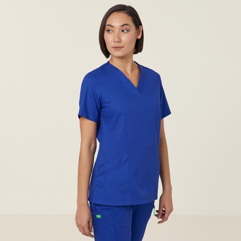 NNT NEXT-GEN ANTIBACTERIAL ACTIVE FLORENCE SCRUB TOP