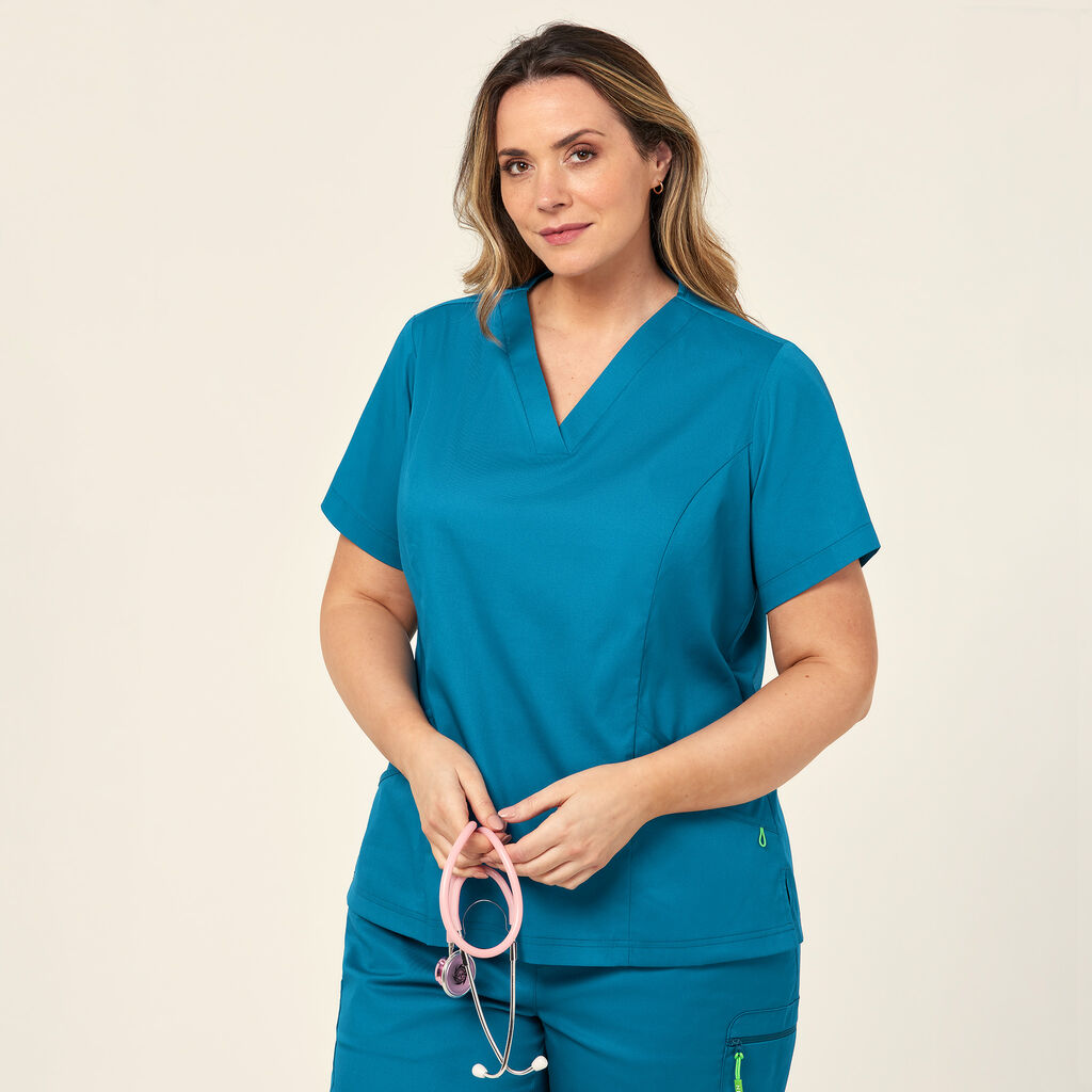 NNT NEXT-GEN ANTIBACTERIAL ACTIVE FLORENCE SCRUB TOP