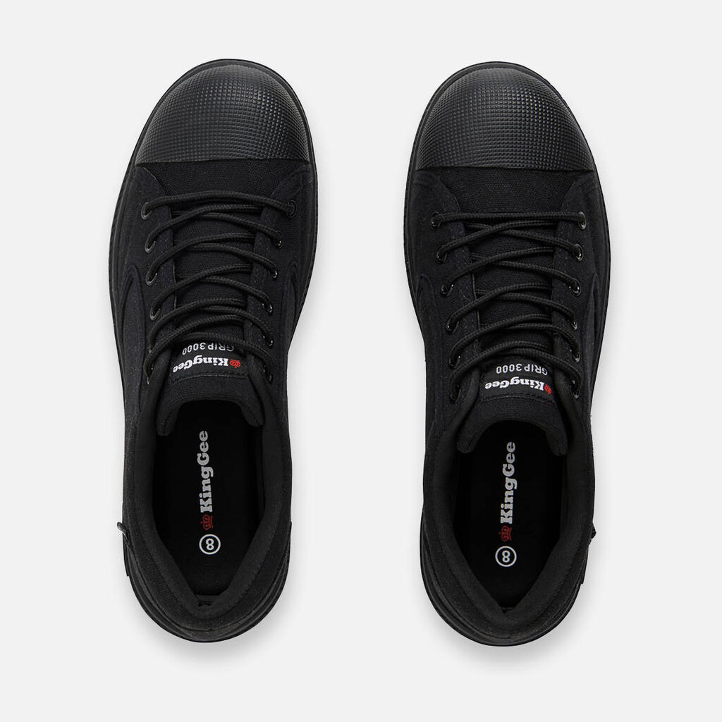 GRIP 3000 SLIP RESISTANT CANVAS SAFETY SHOES