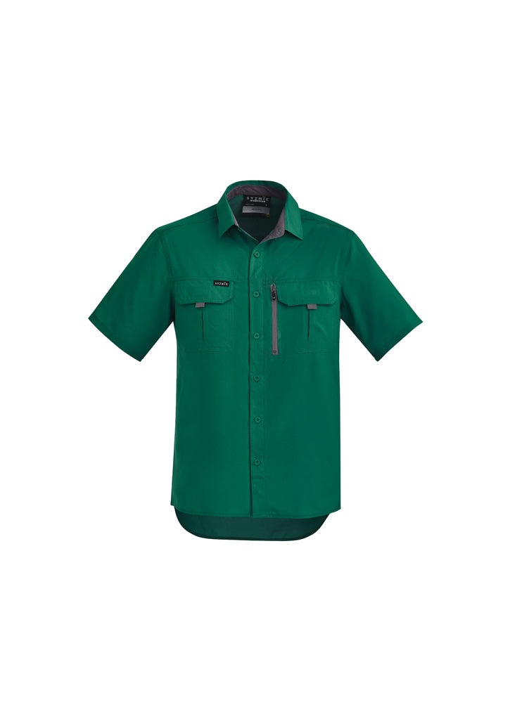 SYZMIK MENS OUTDOOR SHORT SLEEVE SHIRT