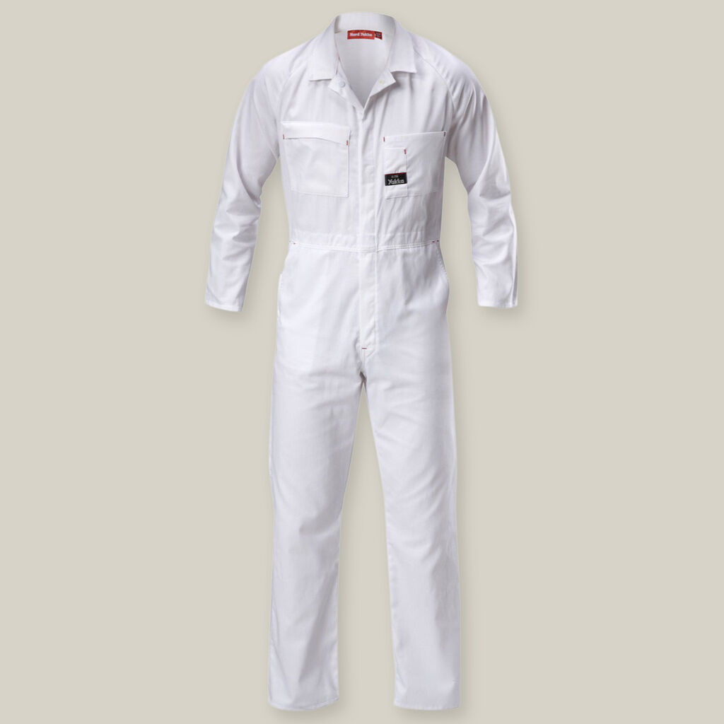 HARD YAKKA LIGHTWEIGHT COTTON DRILL COVERALL