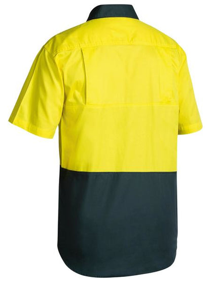 BISLEY HI VIS COOL LIGHTWEIGHT DRILL SHIRT