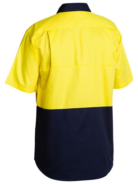 BISLEY HI VIS COOL LIGHTWEIGHT DRILL SHIRT