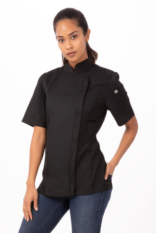 SPRINGFIELD LADIES ZIPPER CHEF JACKET