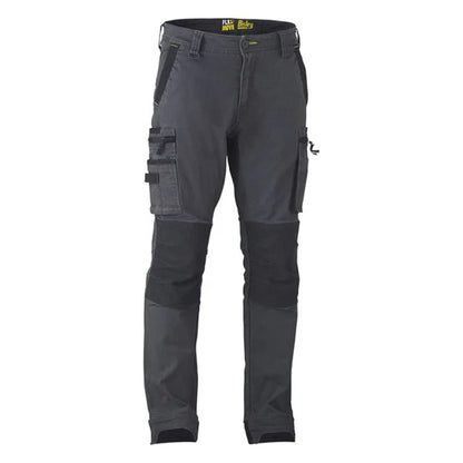 bisley-flx-stretch-utility-zip-charcoal-cargo-pants