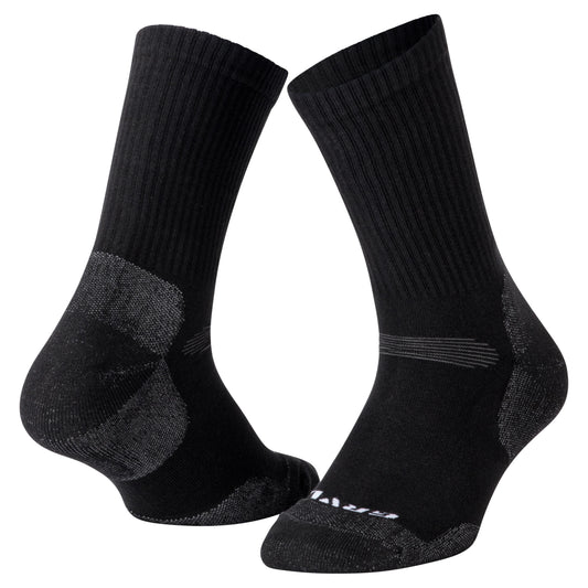 GRVL HI TORQUE COOLMAX CREW SOCK 2PK - BLACK