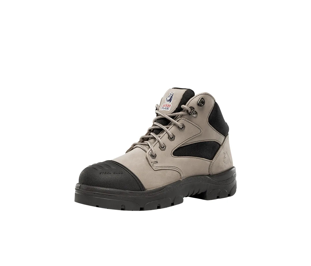 STEEL BLUE PARKES ZIP SCUFF CAP WORK BOOT