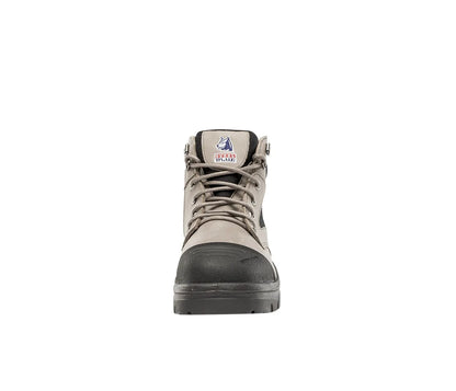 STEEL BLUE PARKES ZIP SCUFF CAP WORK BOOT