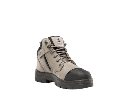 STEEL BLUE PARKES ZIP SCUFF CAP WORK BOOT