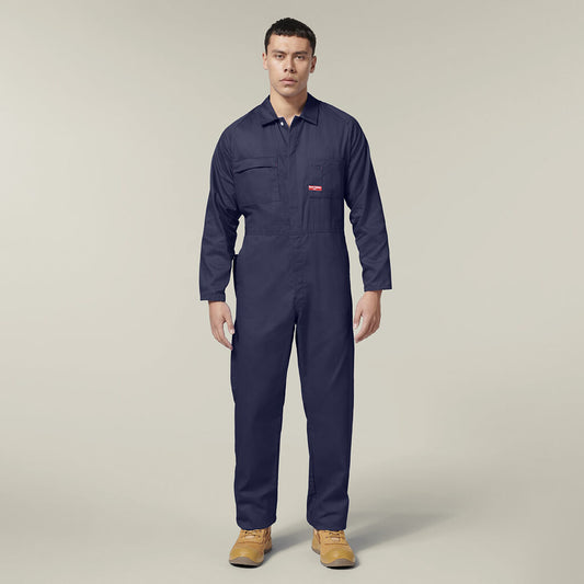 HARD YAKKA LIGHTWEIGHT COTTON DRILL COVERALL