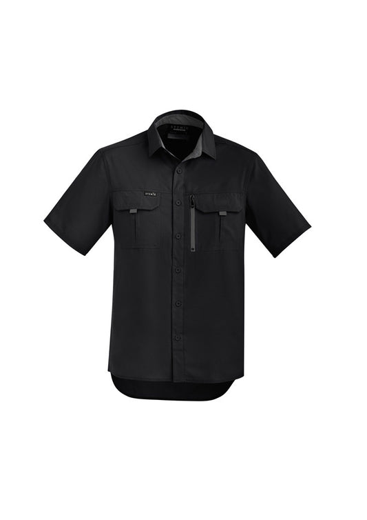 SYZMIK MENS OUTDOOR SHORT SLEEVE SHIRT