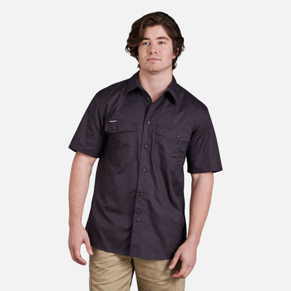 KING GEE WORKCOOL 2 LIGHTWEIGHT RIPSTOP SHORT SLEEVE WORK SHIRT