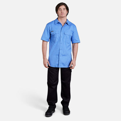 KING GEE WORKCOOL 2 LIGHTWEIGHT RIPSTOP SHORT SLEEVE WORK SHIRT