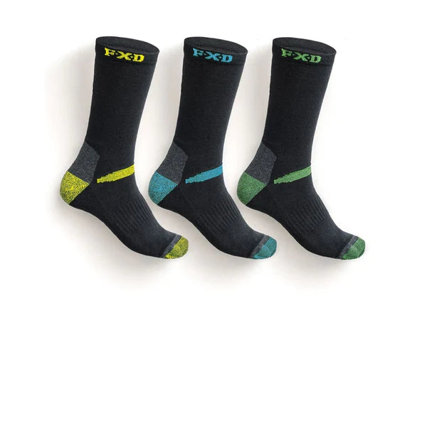 FXD SK.2 REINFORCED WORK SOCKS 4 PACK