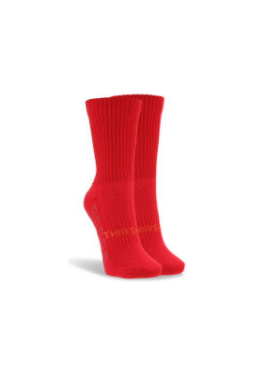 SA AFL MASTERS CREW FOOTY SOCKS (RED)